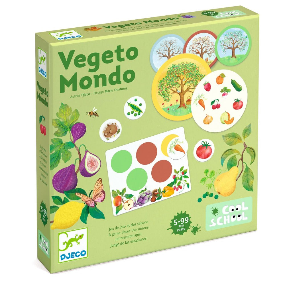 DJECO cool school spel Vegeto mondo 5 jr+ DJ00809