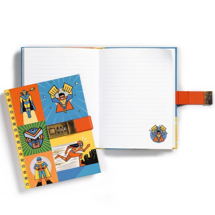 DJECO dagboek met cijferslot Ben A5