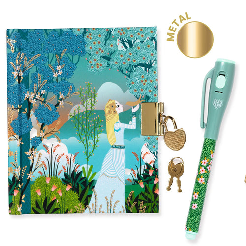 DJECO dagboek slot en magische pen Charlotte small