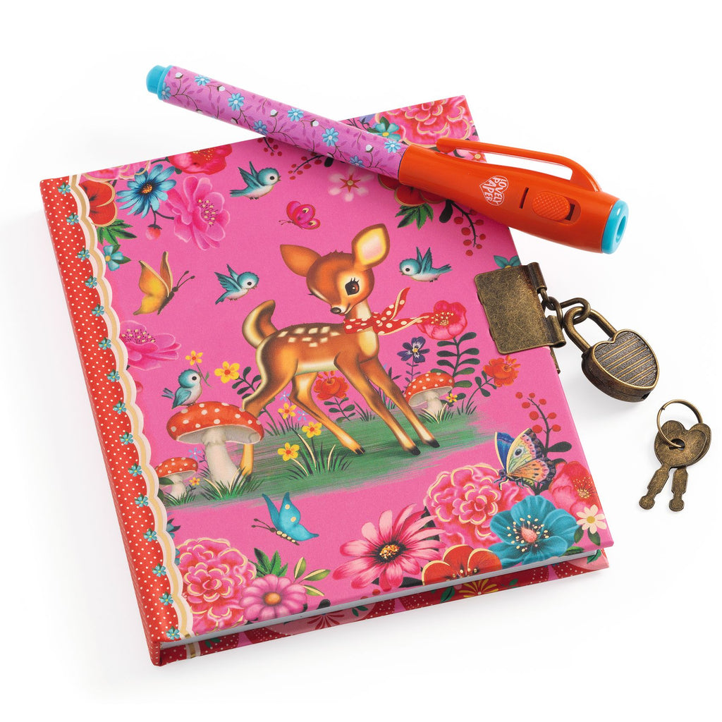 DJECO dagboek slot en magische pen Fiona small 3070900036512