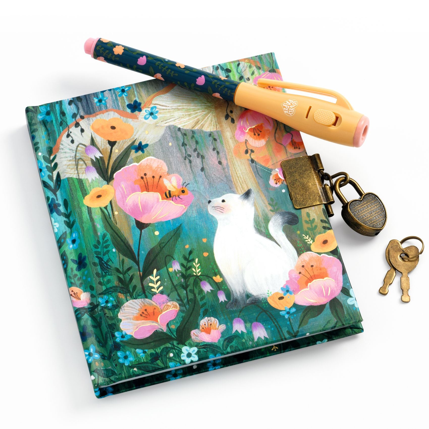 DJECO dagboek slot en magische pen Kendra small