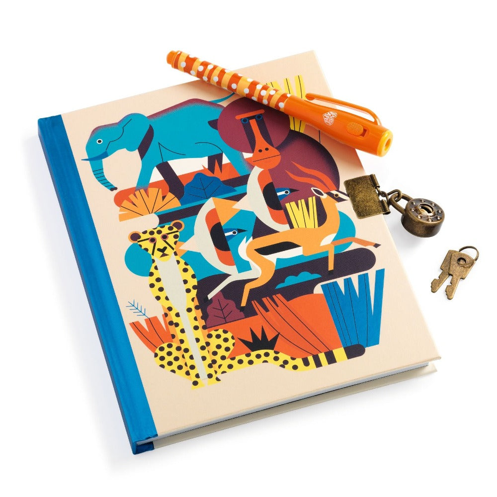 DJECO dagboek slot en magische pen Owen A5