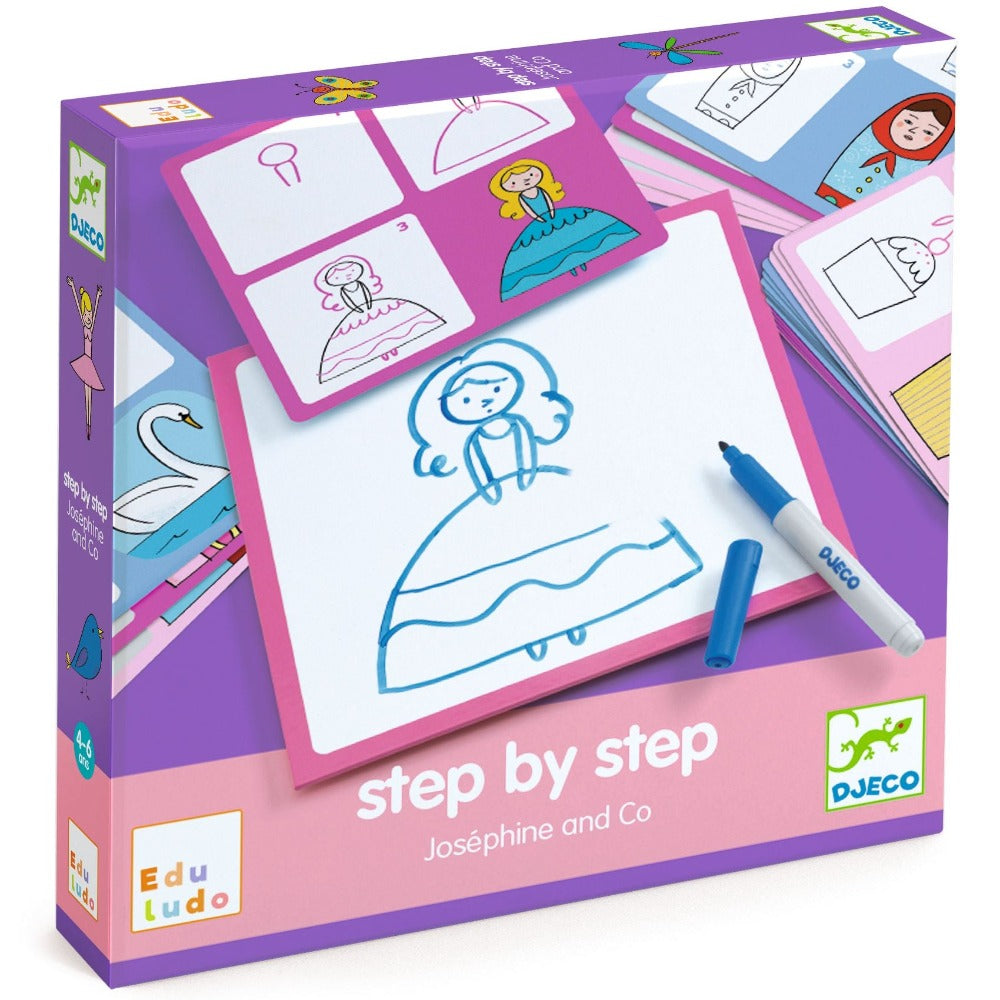 DJECO eduludo tekenkaarten Josephine 4 jr+ 3070900083202
