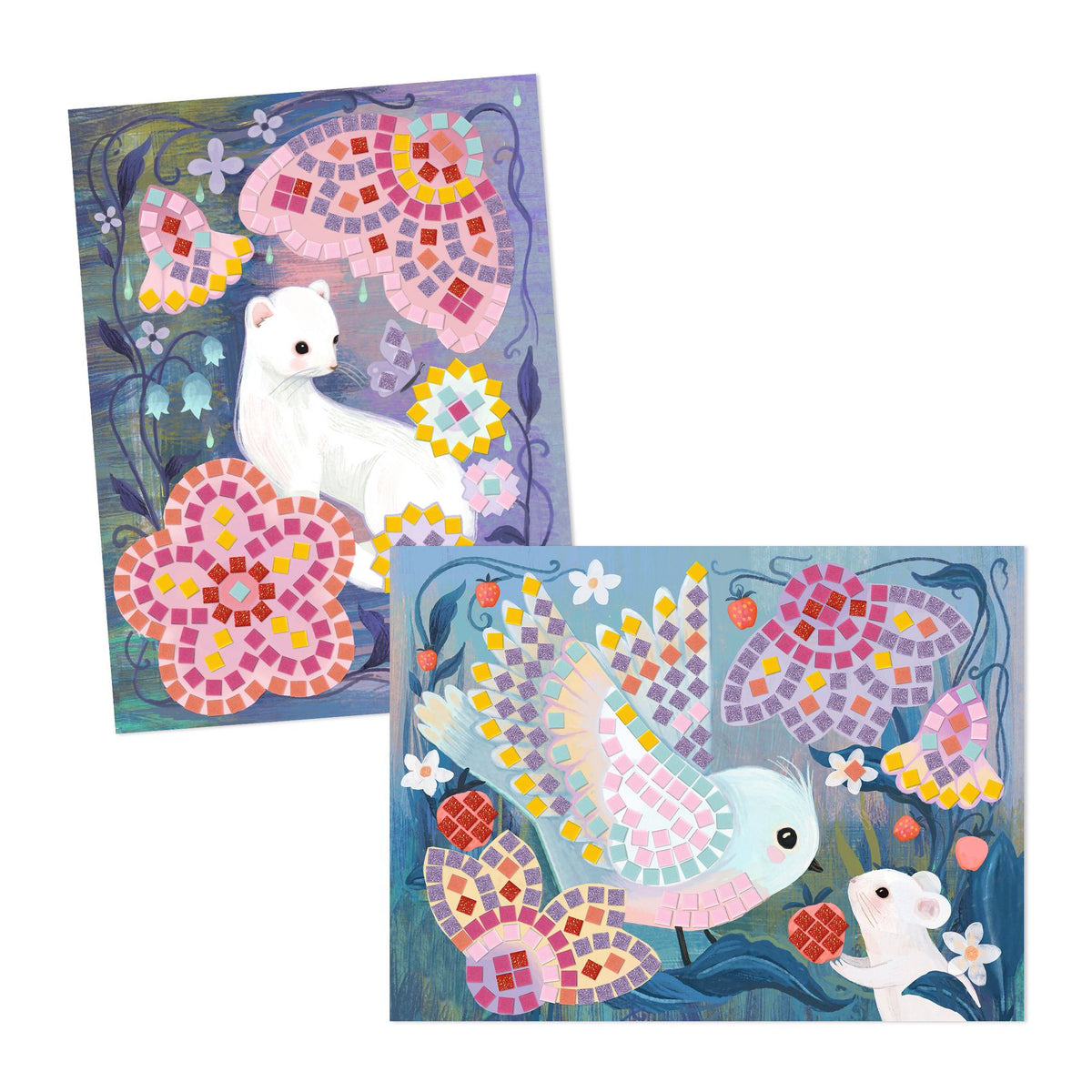 DJECO glitter mozaiek woodland 4 jr+