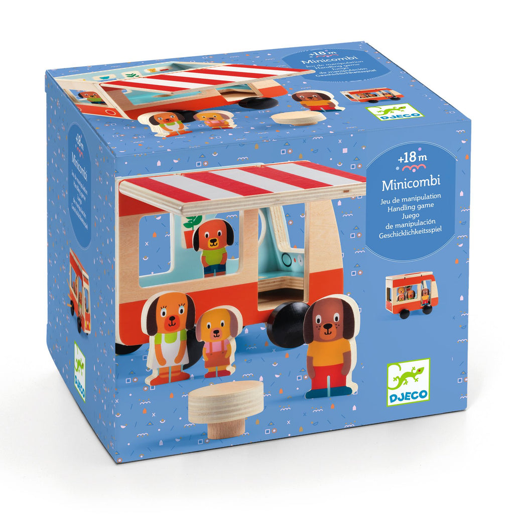 DJECO houten camper 18 mnd+ DJ06399