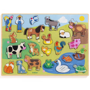 DJECO houten puzzel Campo DJ01835 3070900018358

