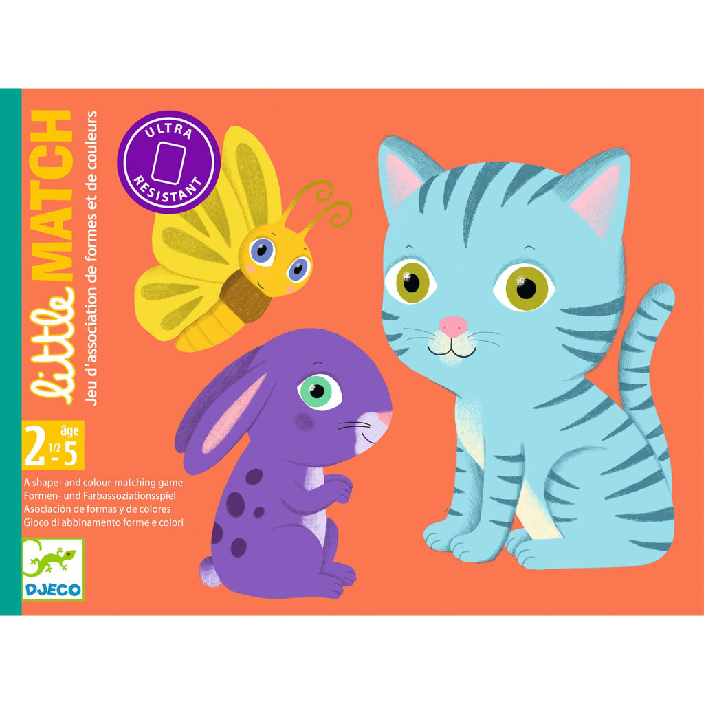 DJECO kaartspel little Match 2.5jr+ 3070900050617