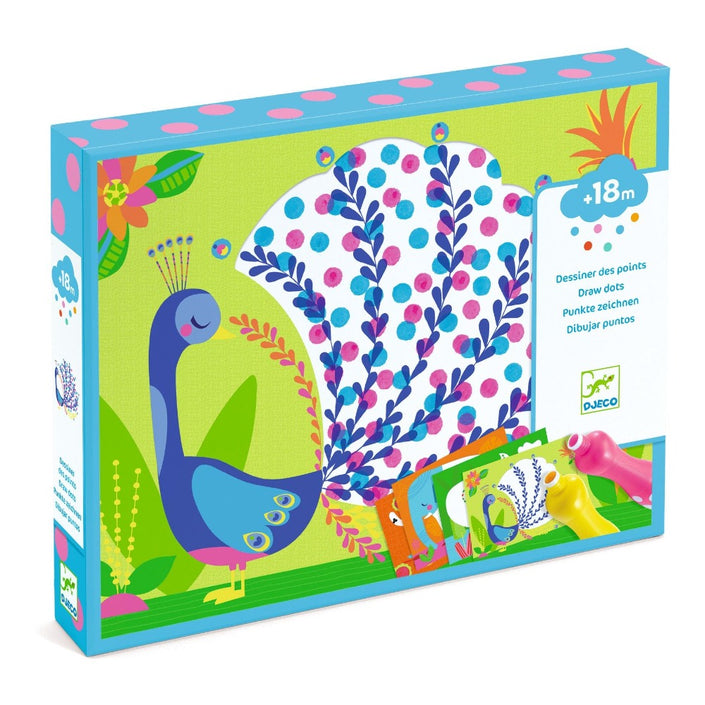 DJECO kleuren met stippen 18 mnd+