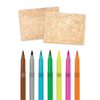 DJECO kleuren op hout Dino wereld 6 jr+