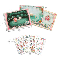 DJECO krasplaatjes fairyland 4-8 jr