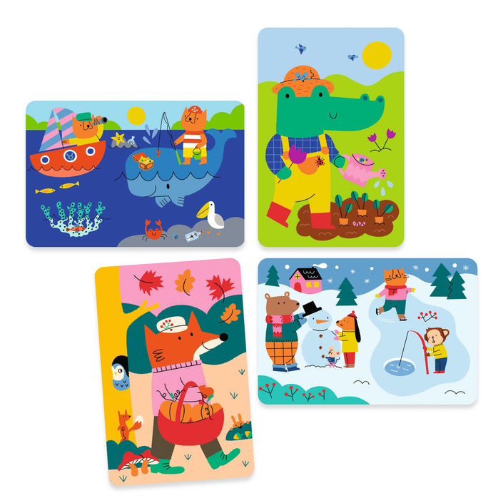 DJECO magisch kleuren 4 seizoenen DJ09076 B