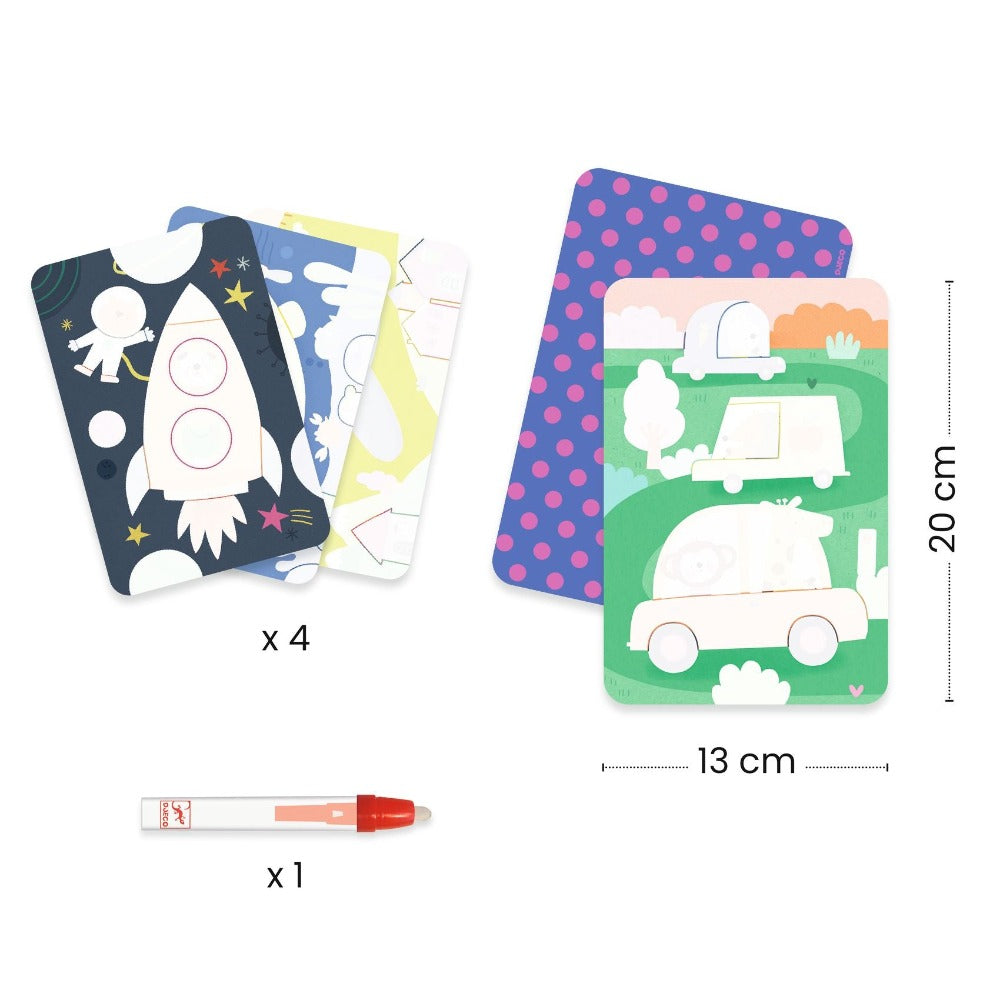 DJECO magisch kleuren onderweg 18 mnd+