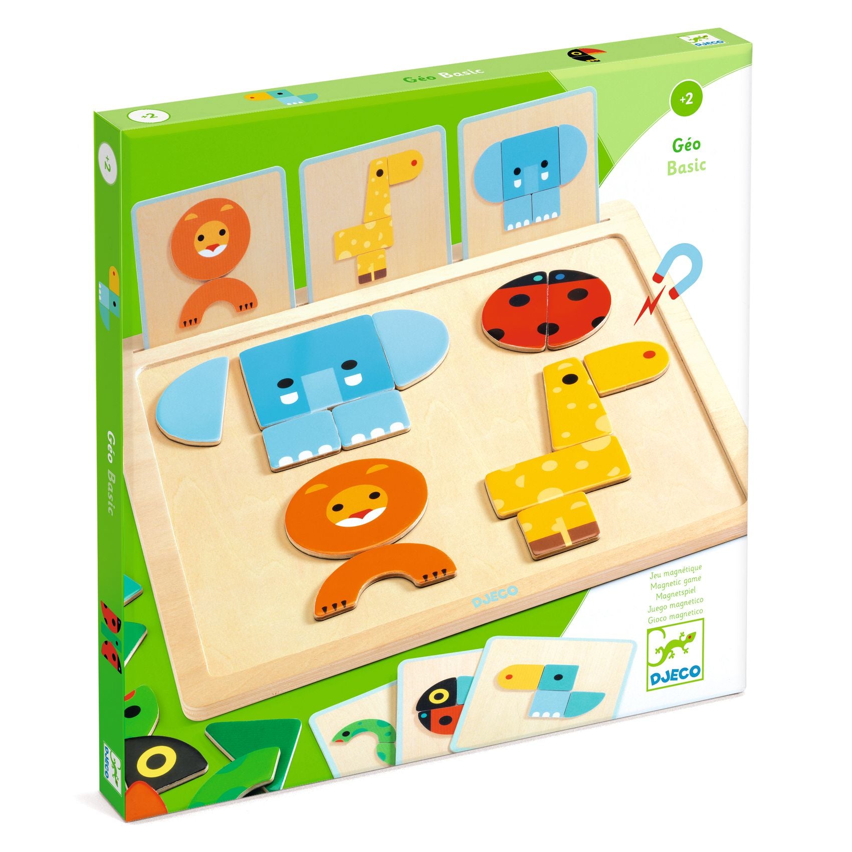 DJECO magneten spel Geo Basic 2 jr+