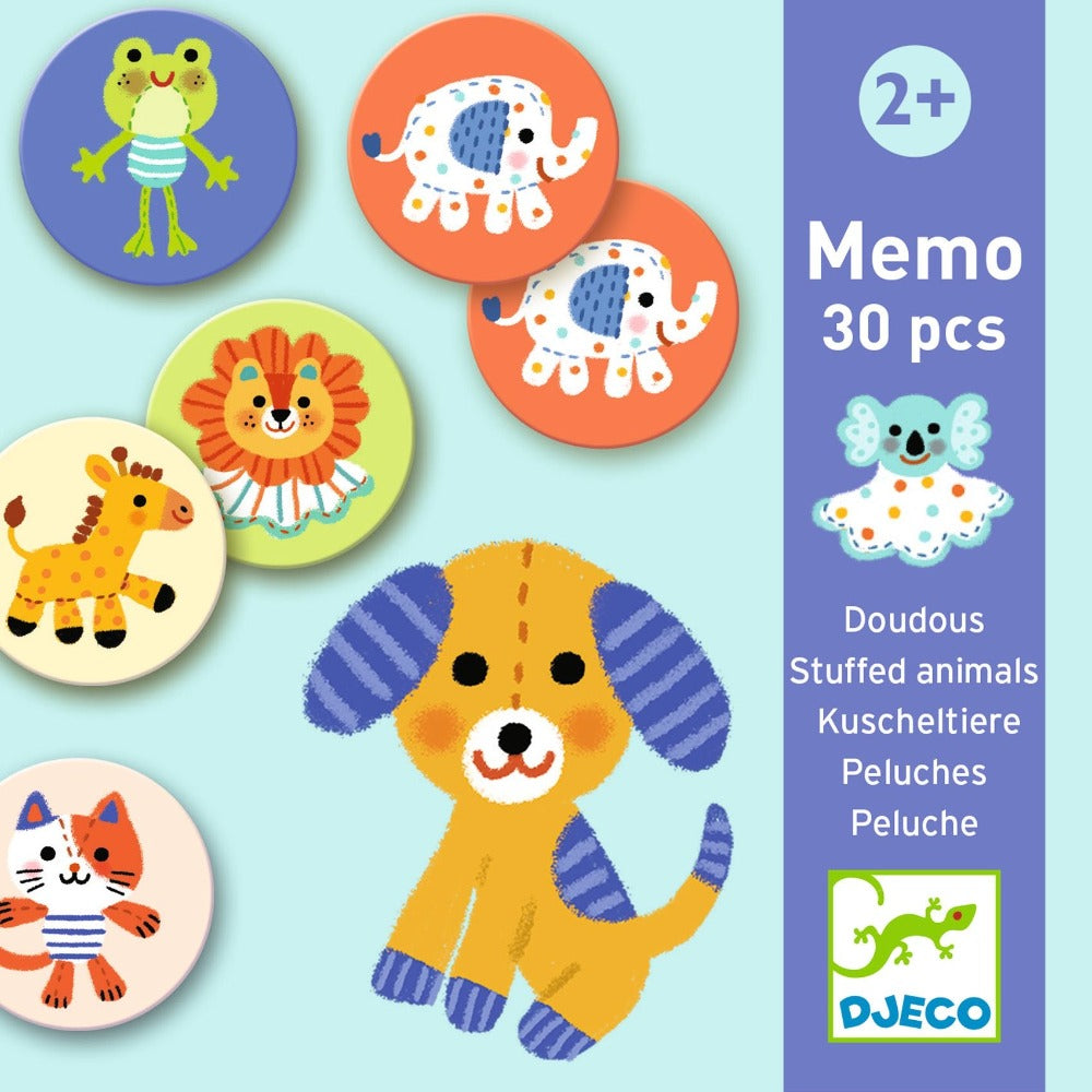 DJECO memory knuffels 2jr+ 3070900082649