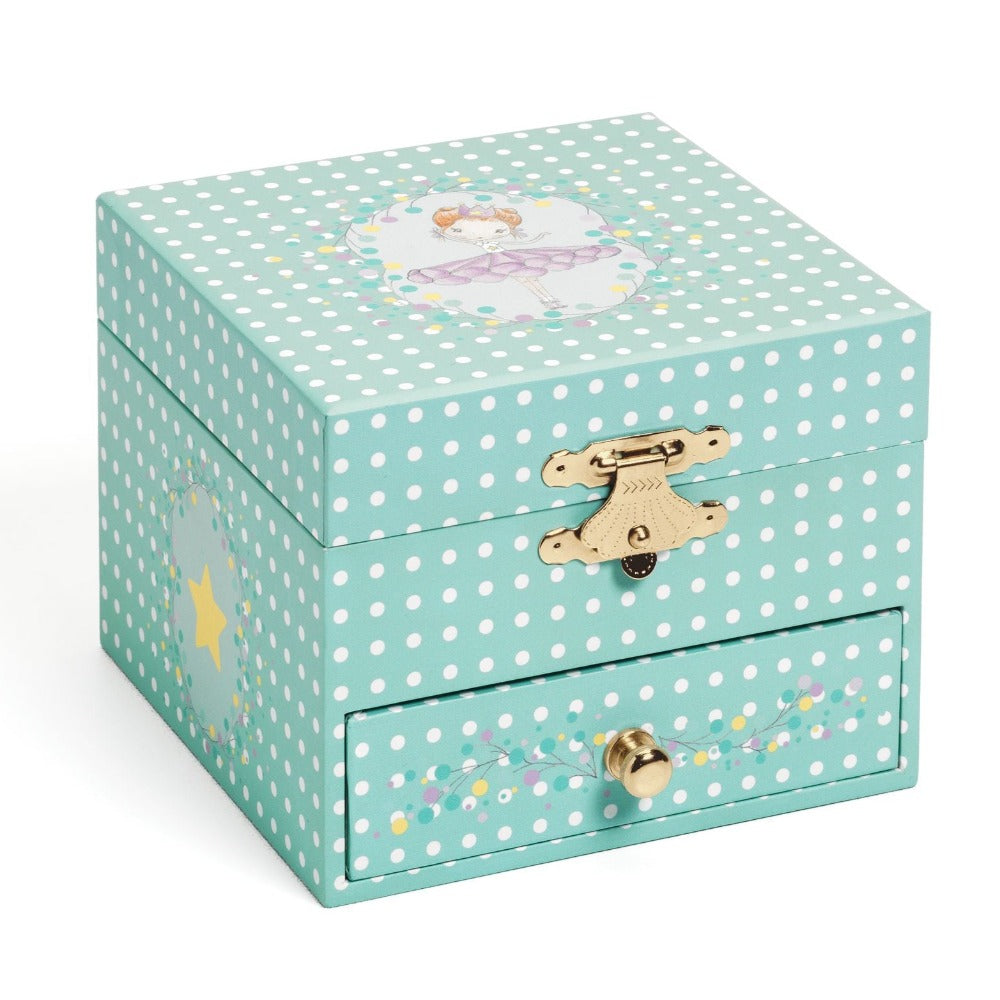 DJECO muziekdoos bijoux ballerina stip