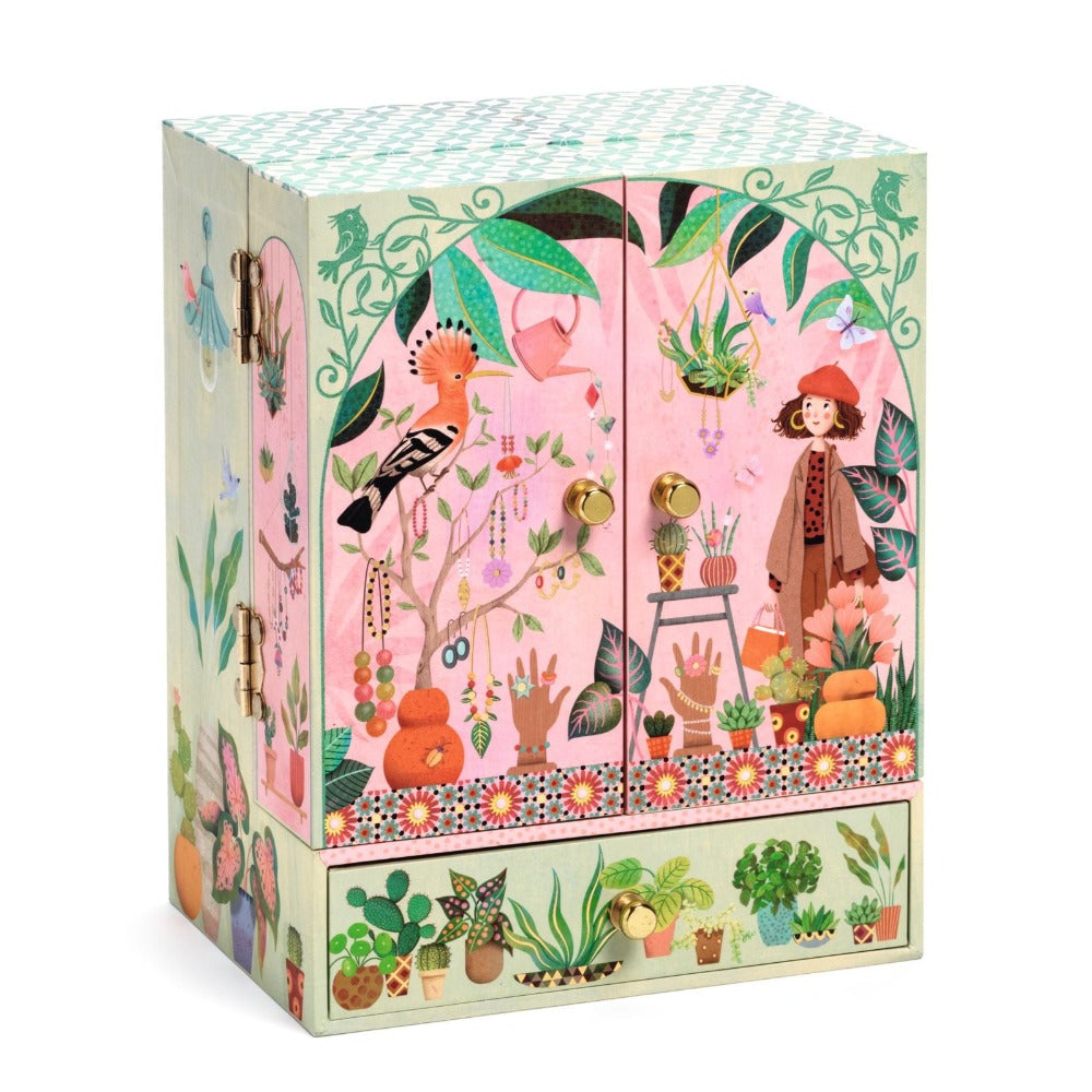 DJECO muziekdoos bijoux secret garden