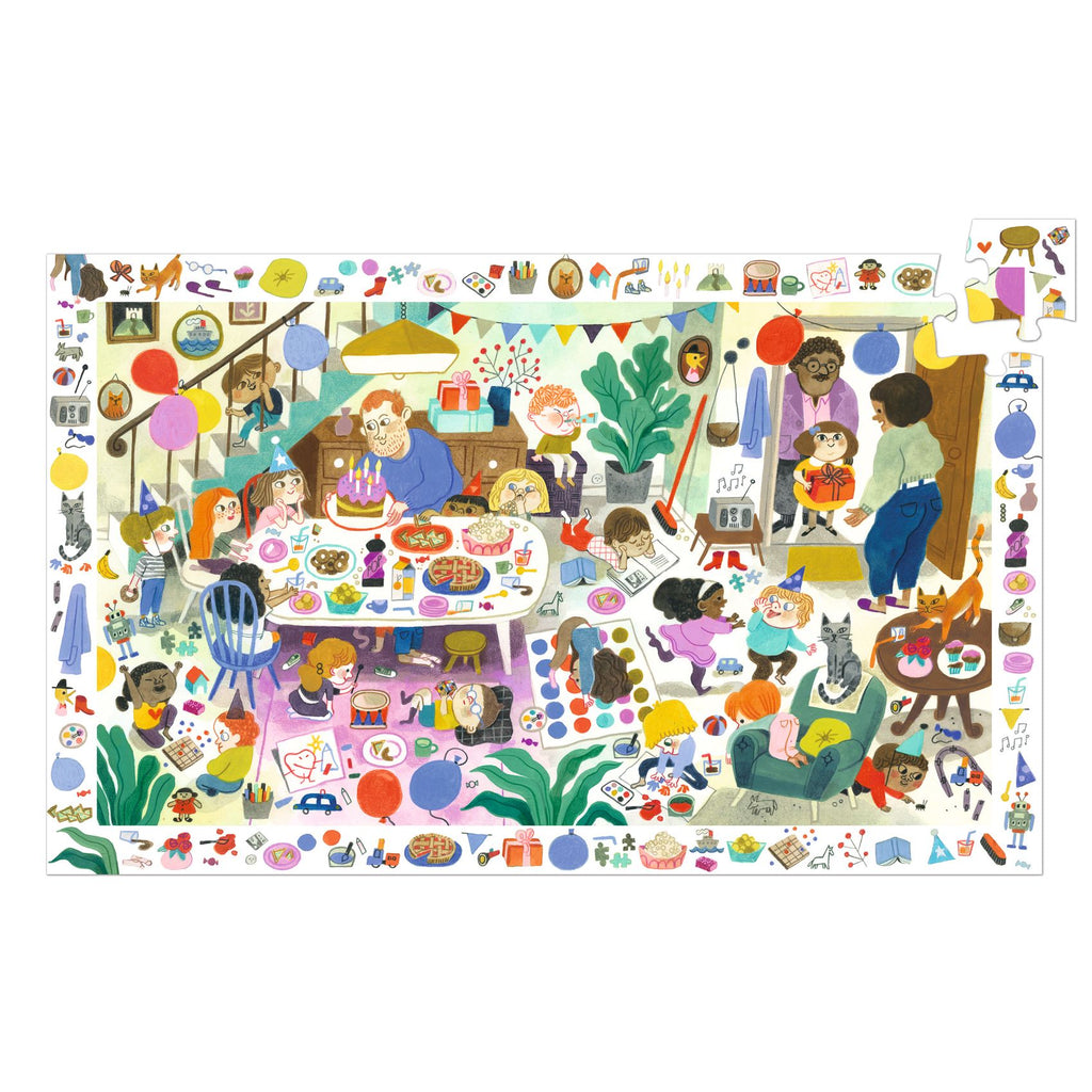 DJECO observatie puzzel birthday party 4 jr+/ 54stks kopen