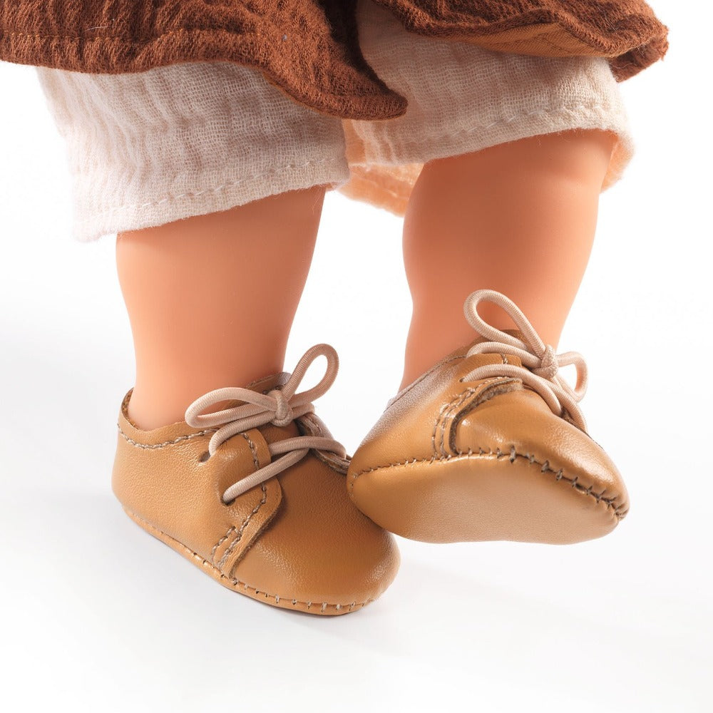 DJECO poppenschoentjes bruin 1.5 jr+ kopen