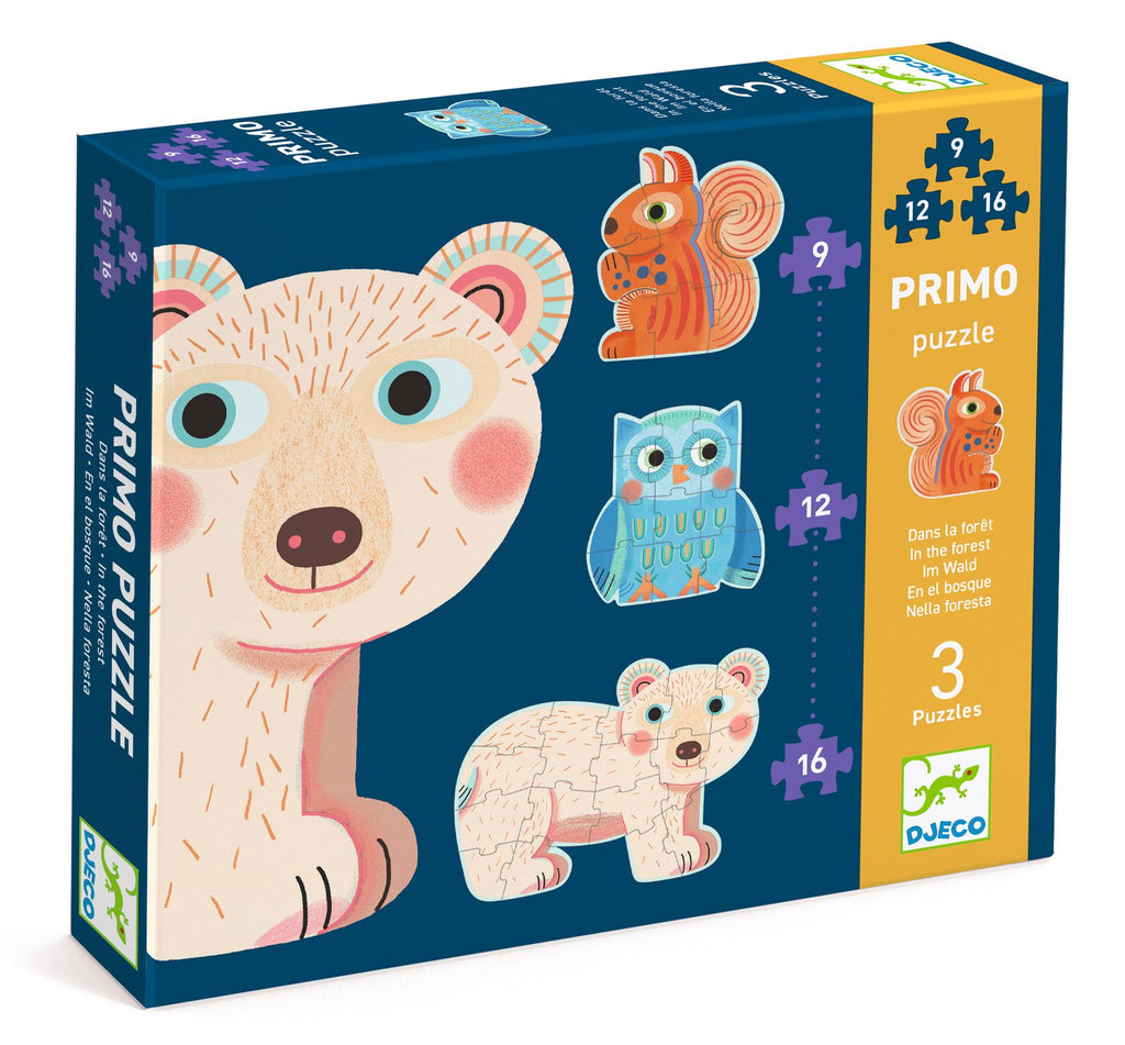 DJECO primo puzzels In the forest 2.5 jr+ DJ07143