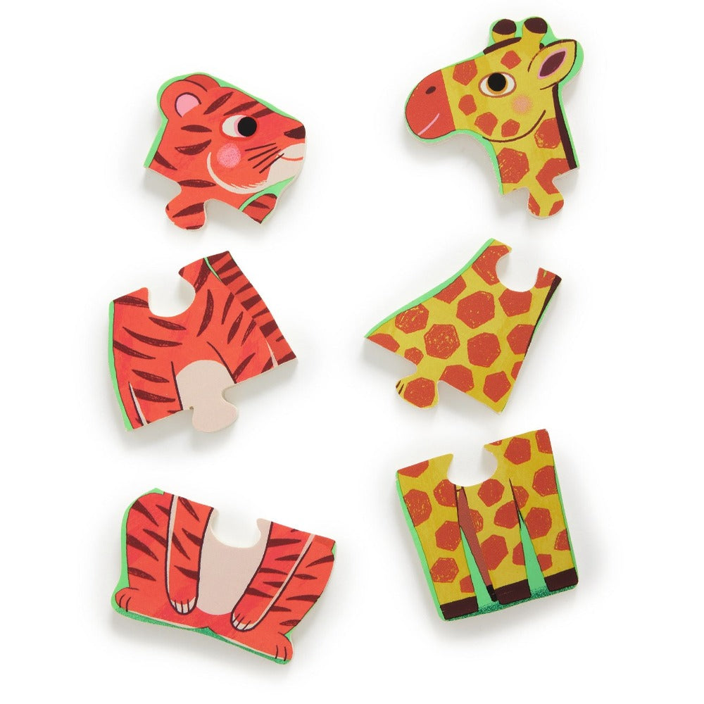 DJECO puzzel Coucou tiger 18 mnd+ kopen