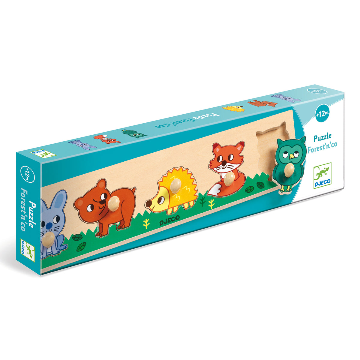 DJECO puzzel Forest'n''co 12 mnd+ DJ01119 b
