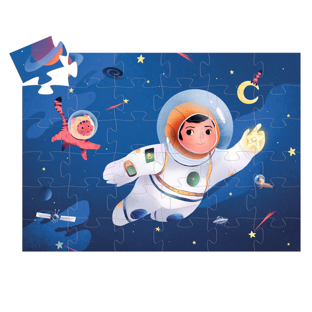 DJECO puzzel astronaut op de maan 4 jr / 36 stks kopen