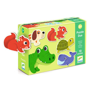 DJECO puzzel duo animals 2 jr+