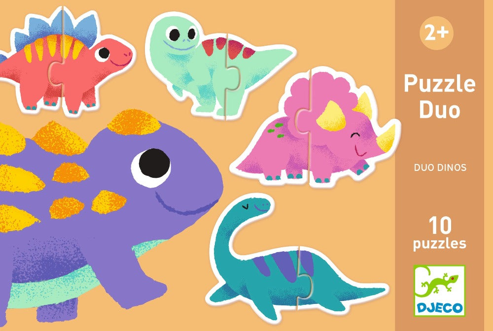 DJECO puzzel duo dinos 2 jr+ DJ08263