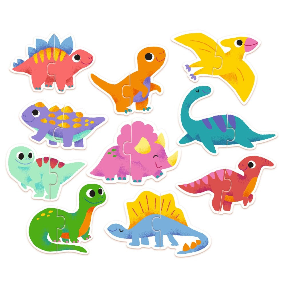 DJECO puzzel duo dinos 2 jr+ kopen