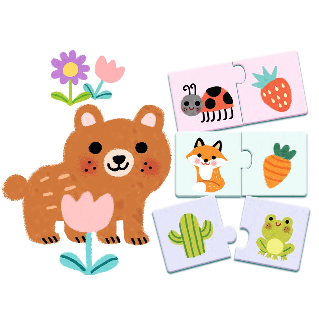 DJECO puzzel duo kleuren 2 jr+ kopen