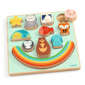 DJECO puzzel en balanceerspel Rainbow 18 mnd+ DJ01076
