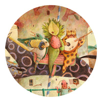 DJECO puzzel wonderful ride 5 jr+/ 100 stks