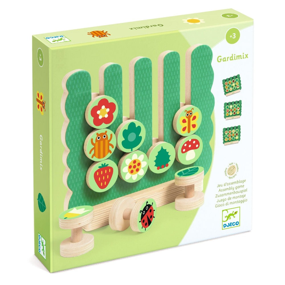 DJECO spel Gardimix 3 jr+ FSC hout