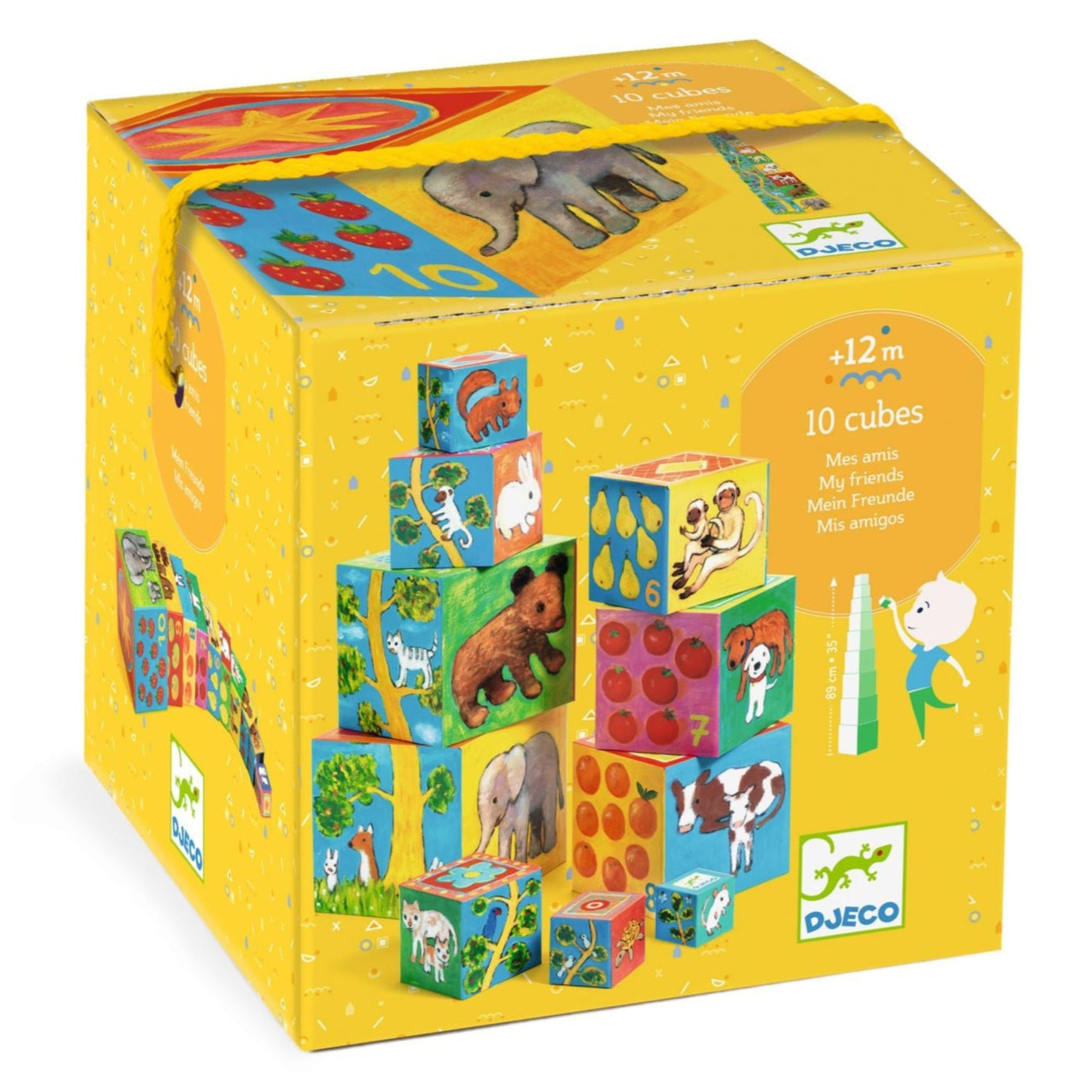 DJECO stapeltoren friends 12 mnd+