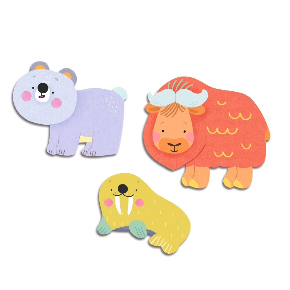 DJECO stickers dieren van de ijsvlakte 18 mnd+ kopen