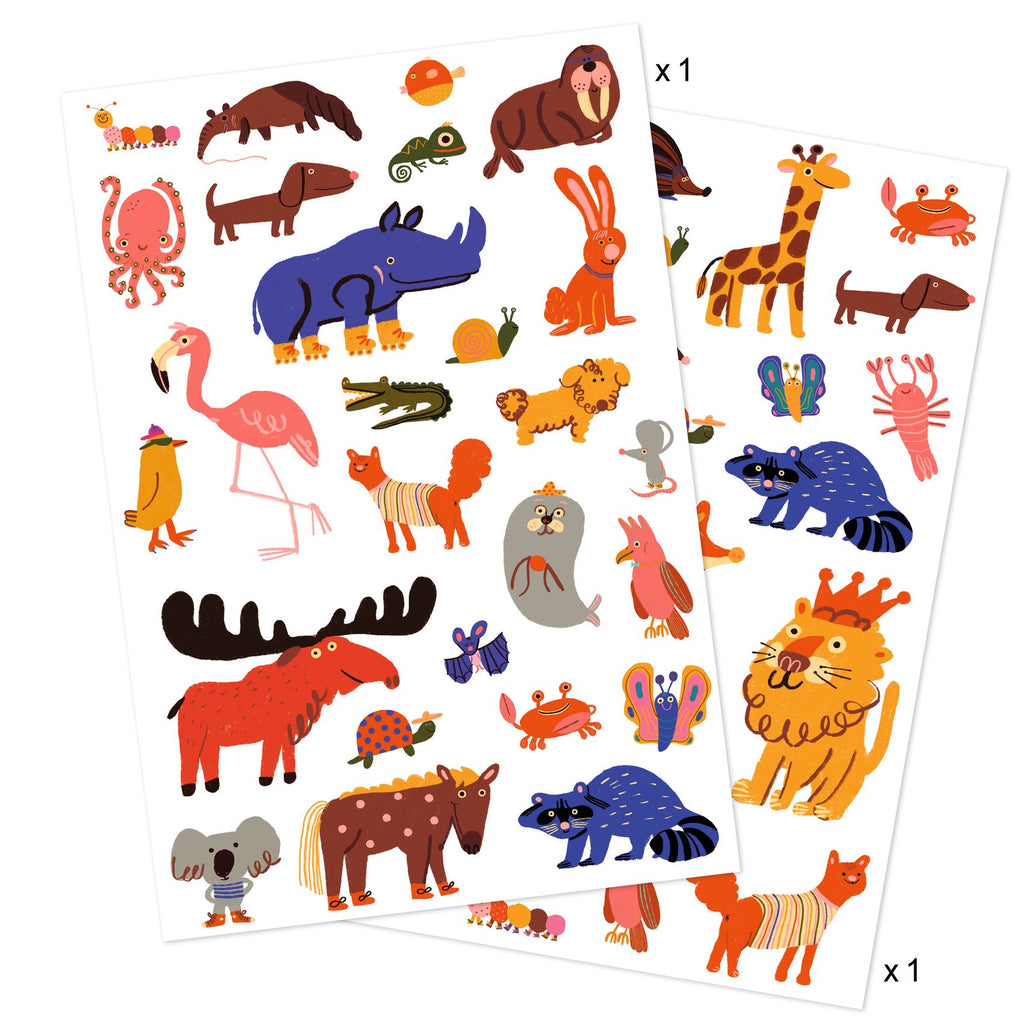 DJECO tattoo's Funny Animals kopen