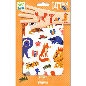 DJECO tattoo's Funny Animals  DJ09917 3070900099173