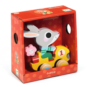 DJECO trekfiguur konijn Roulapic 1 jr+