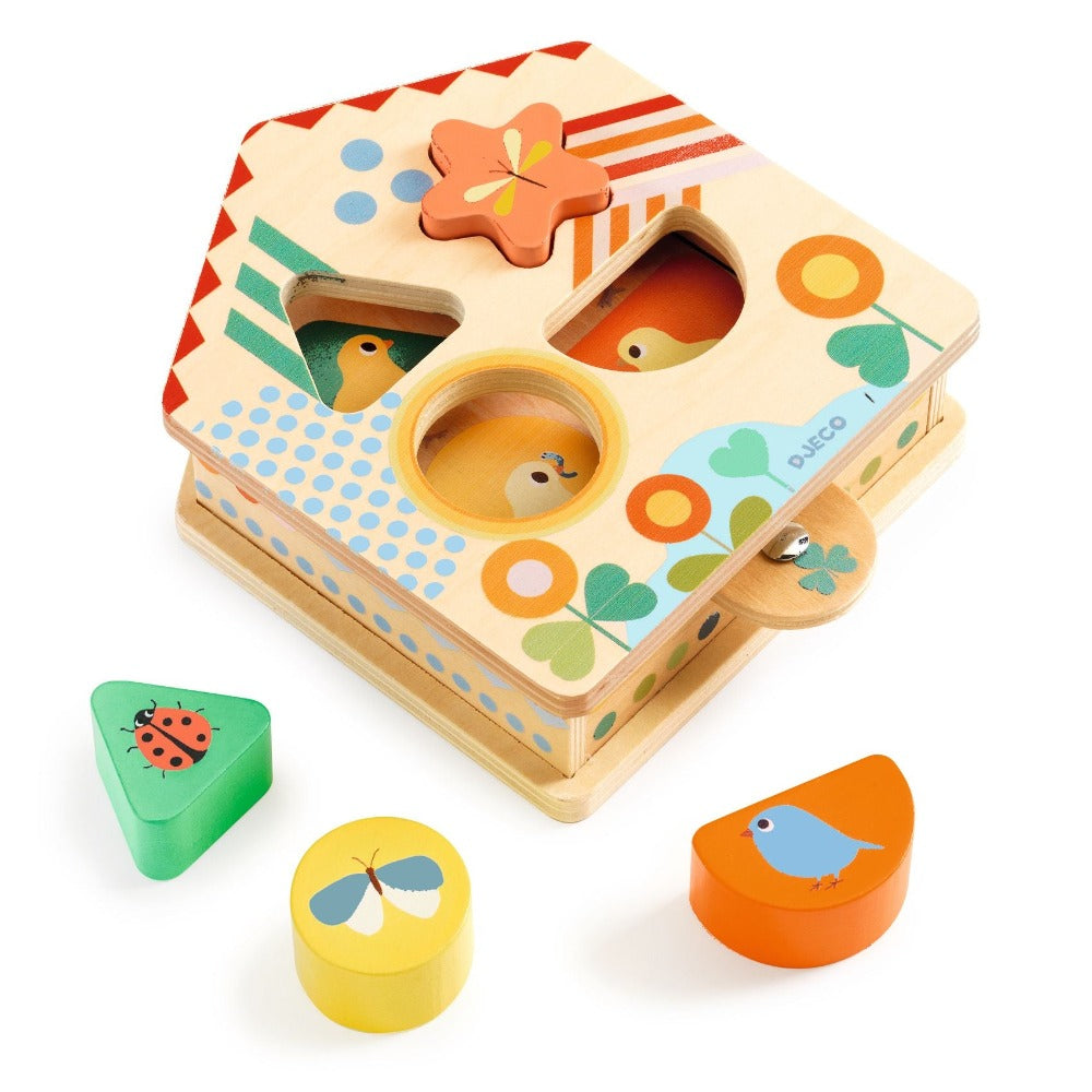 DJECO vormenstoof puzzel cachaboom 18 m+