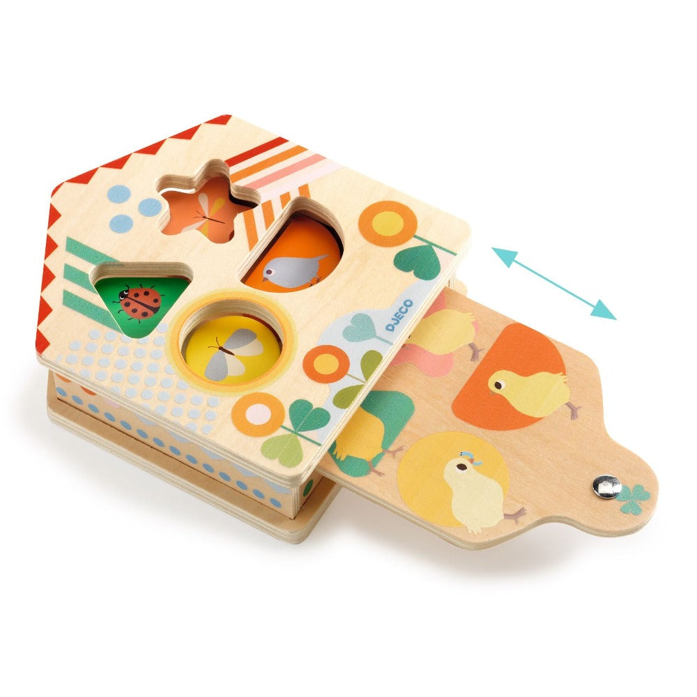 DJECO vormenstoof puzzel cachaboom 18 m+