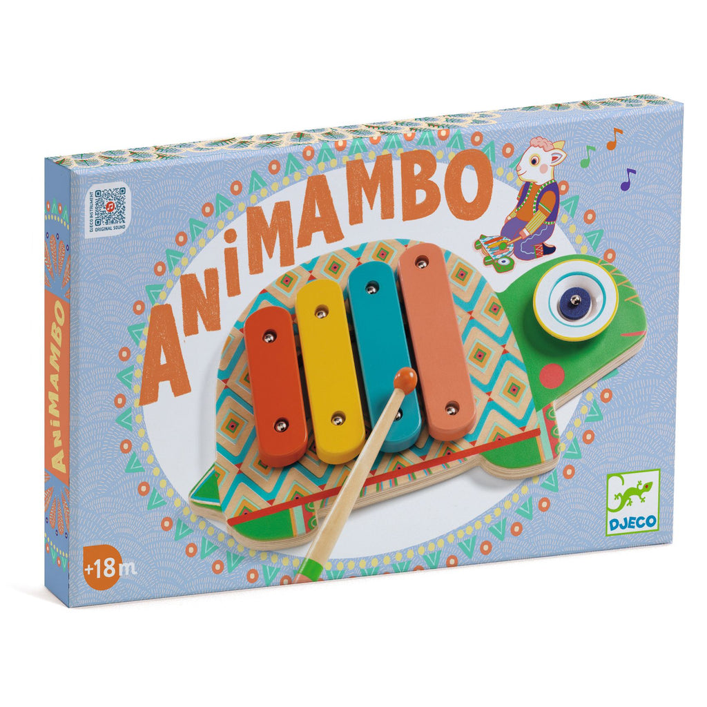 DJECO xylofoon schildpad animambo 18 mnd+ 3070900060340
