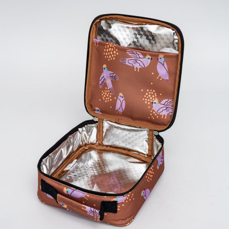 Petit Monkey thermo lunchtas birds of paradise S 8719244226689