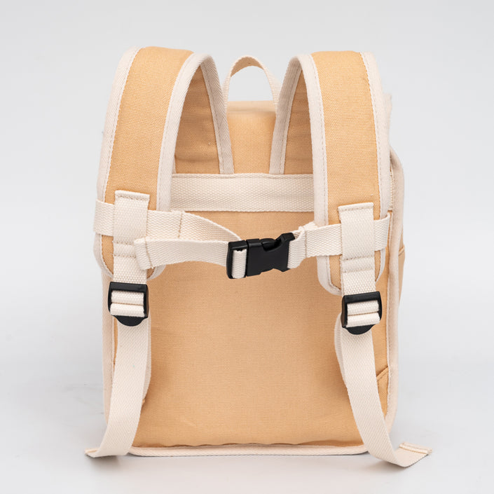 Petit Monkey kinderrugzak nougat