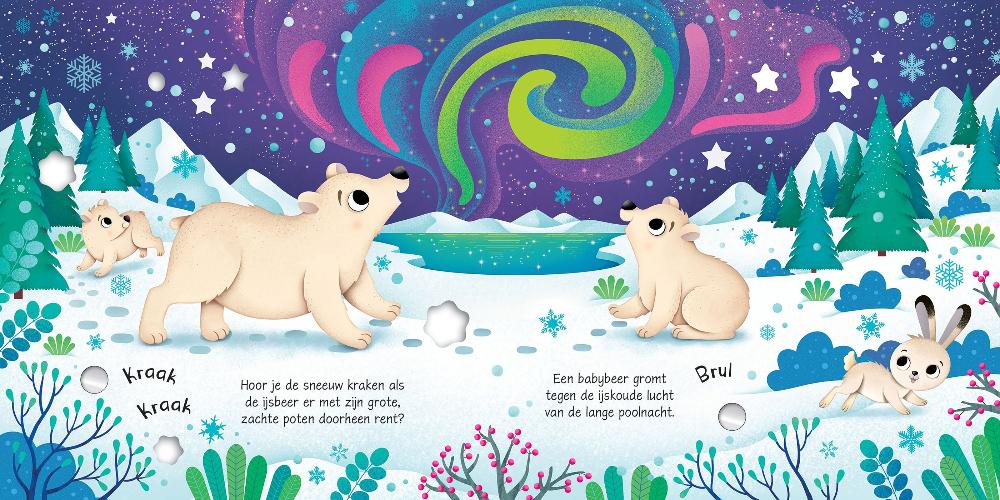 Dieren op de Noordpool - geluidenboek 3 jr+ 1701460