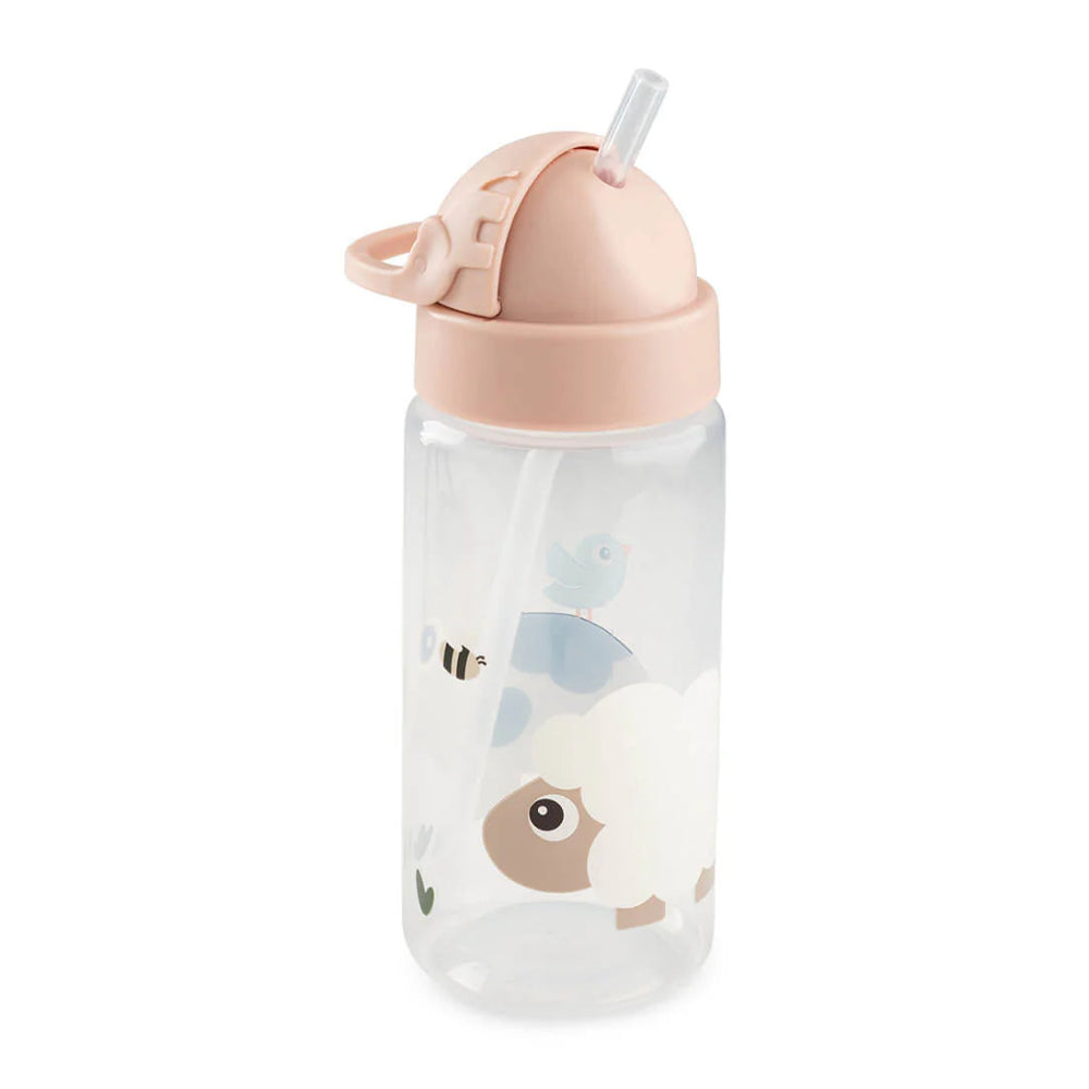 Done by Deer drinkfles met rietje tiny farm powder 350 ml kopen