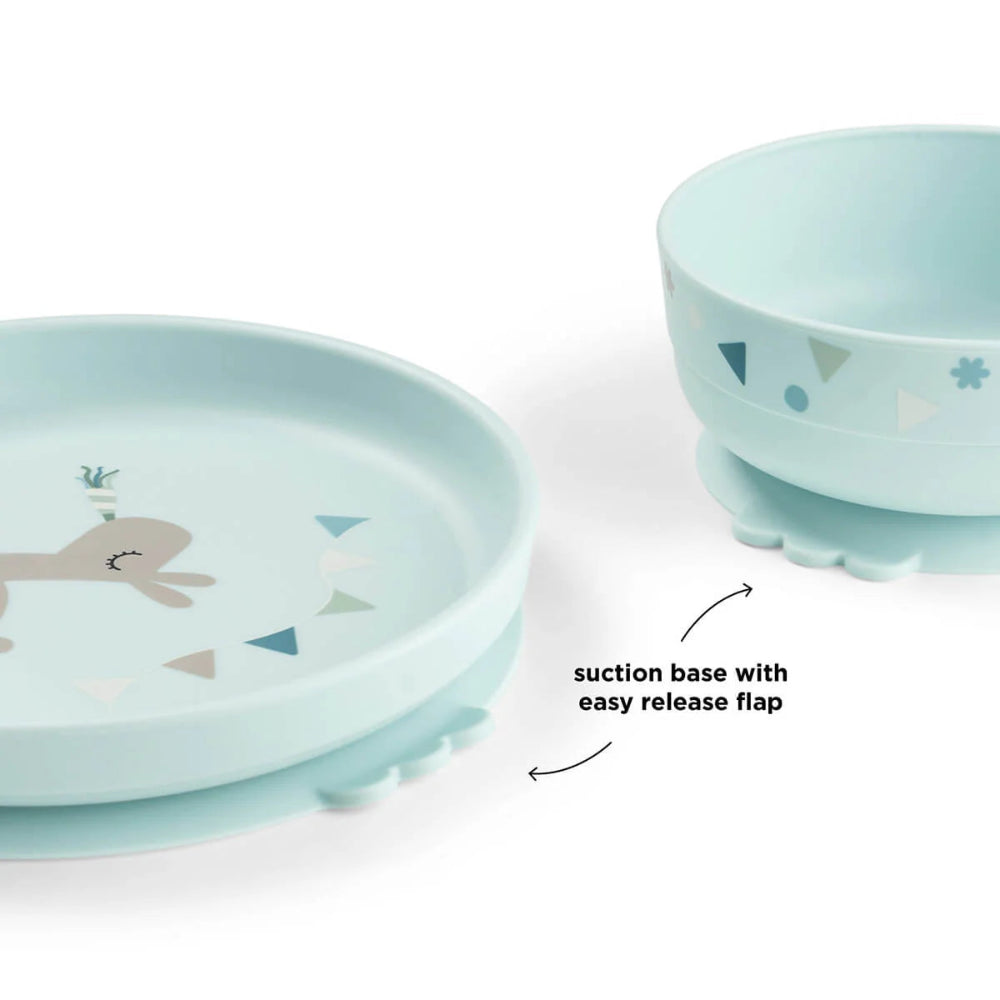 Done by Deer babyservies set celebration blue 100% PP