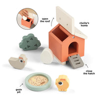 Done by Deer tiny farm houten speelset Clucky 5712643060857 e