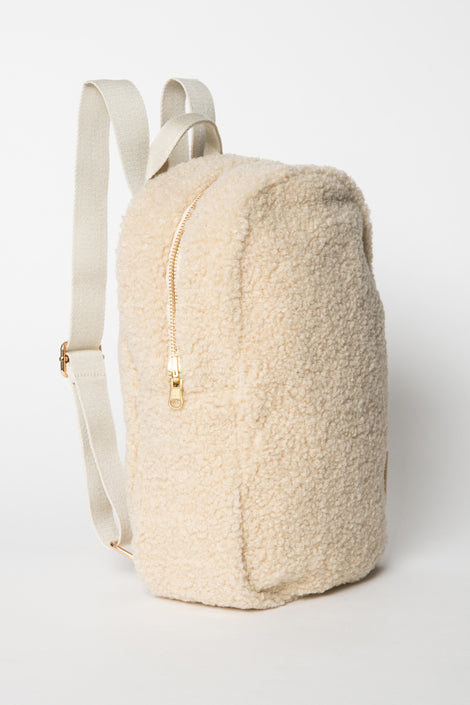 Studio Noos rugzak mini teddy ecru
