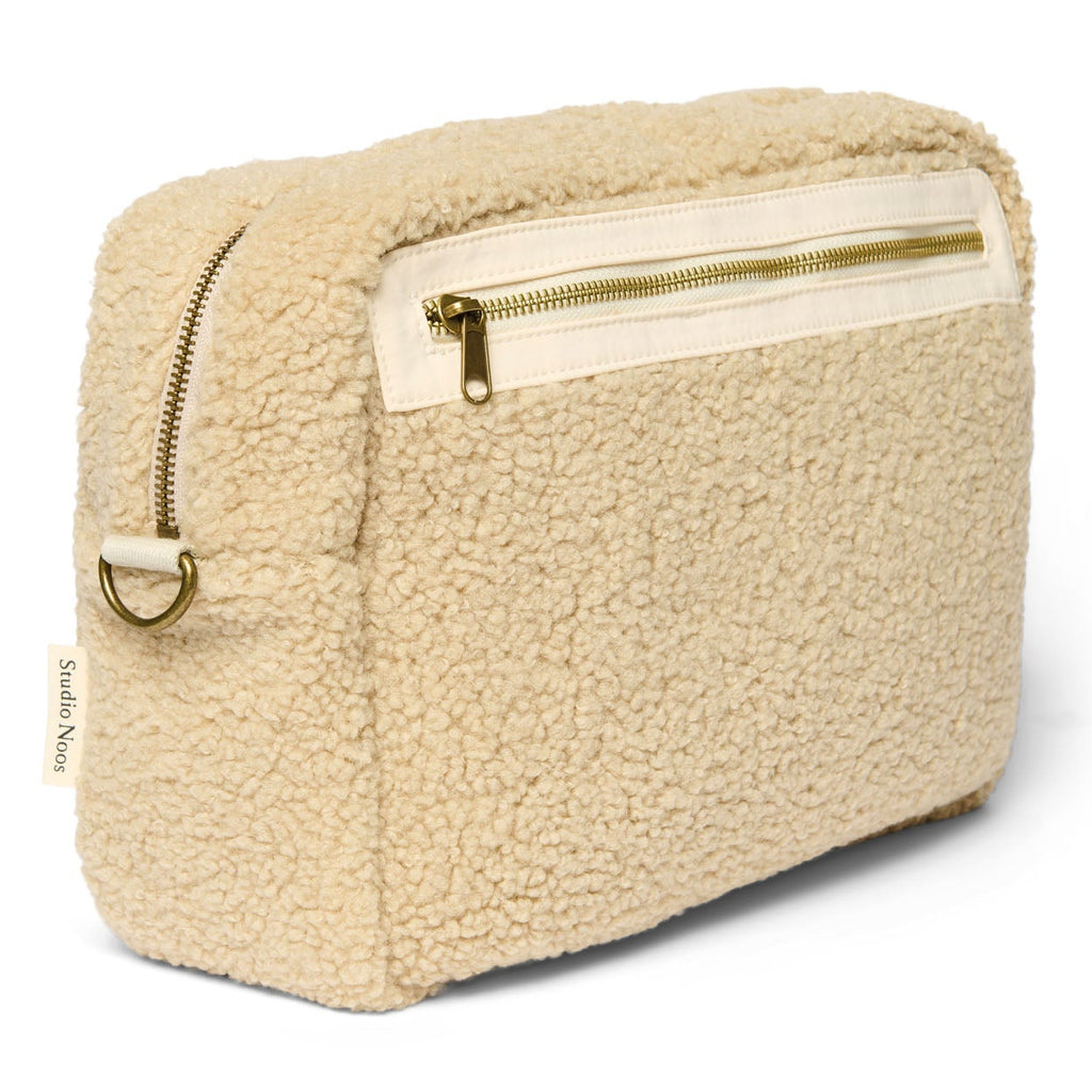 Studio Noos kinderwagen organizer teddy ecru kopen