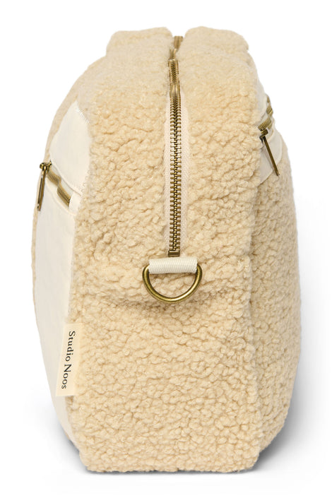 Studio Noos kinderwagen organizer teddy ecru